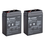 2pz- Bateria Recargable 6v Para Bascula Torrey Leq-5 Y L-pcr