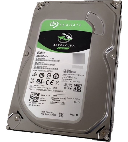 Disco Duro Interno Seagate Barracuda St500dm009 500gb