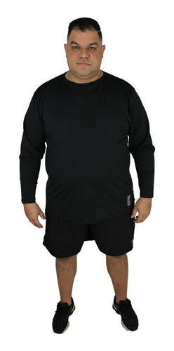 Camiseta Camisa Uv 50+ Protecao Solar Extra Grande Plus Size