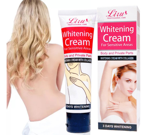 Crema Aclarante Blanqueadora Axilas Zonas Íntimas 