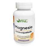 Magnesio Quelado (aminoquelado) Mayor Absorción 60 Caps
