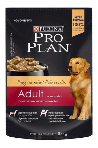 Pro Plan Pouch Perro Adulto - 15 Un X 100 Gr - Mr Dog