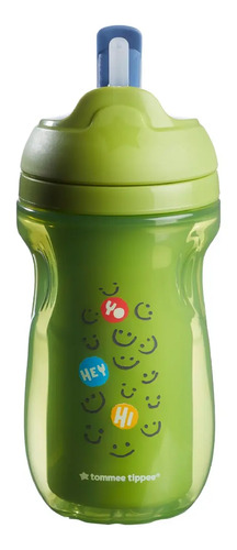 Vaso Tommee Tippee Straw Tumbler 266ml Con Sorbete 12m+