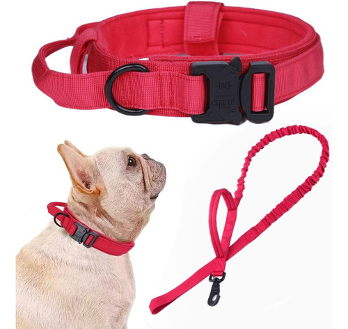 Juego De Correa Y Collar Táctico Para Perro Collar Táctico P