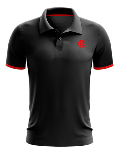 Camisa Polo Flamengo Render Licenciada Original Mengão