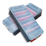 Caja Organizador Maletin Pesca Anzuelos Señuelos Set X 2 Uni