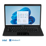 Notebook Multilaser Ultra Ub240 Preta 14.1 , Intel Celeron N4020  4gb De Ram 128gb Ssd, Intel Uhd Graphics 600 1366x768px Windows 11 Home