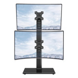 Soporte Vertical De Monitor Dual Mountup, Apila Dos Pantalla