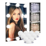 Focos Espejo Luz Led Usb Maquillaje Camarin 10 Unidades