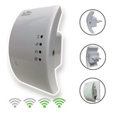 Repetidor De Sinal Wifi Expansor Wireless Internet Antena Cor Branco