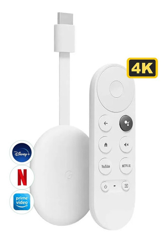  Chromecast Google Tv 4k Voz 8gb Y 2gb Ram Original Pcreg