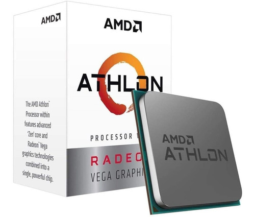 Procesador Amd Athlon 3000g Graficos Radeon Vega 3 4core /v