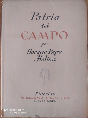 Patria Del Campo / Horacio Rega Molina / Poesía