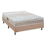 Cama Box Casal: Colchão Molas Ensacadas Castor Pocket Class