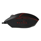 Mouse Gamer Xtech Stauros 7200dpi 1000hz Color Negro