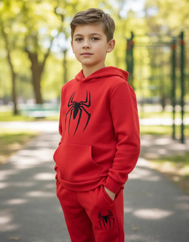 Conjuntos Pants Infantil Niño Hombre Araña Spiderman