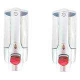 Dispenser Jabon Liquido Pared Shampoo Detergente X2 Unidades