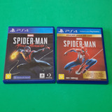 Spider-man Miles Morales + Spider-man Ps4 Ps5 Mídia Física