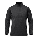 Suéter Deportivo Térmico Para Hombre, 1/4 Pulgadas, Ropa Dep