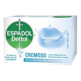 Jabón Espadol Dettol Cremoso 80 Gr X3u