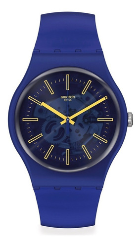 Reloj Swatch Sunbrush Sky So29n101 Original Agente Oficial