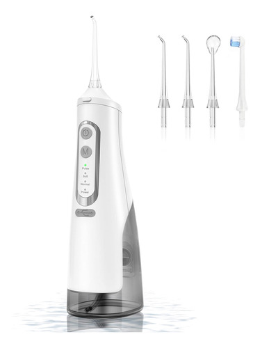 Limpiador Dental Irrigador Oral Portátil Y Recargable 310 Ml