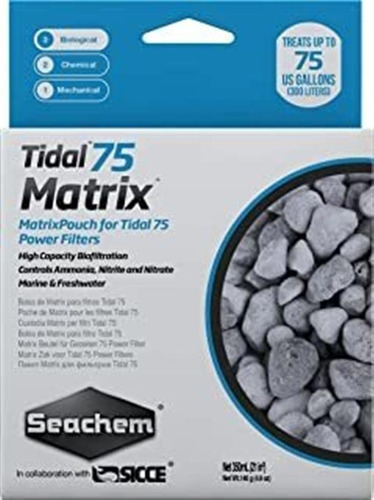 Seachem Laboratories 6507 Filtro De Marea (11.8 Fl Oz, 75