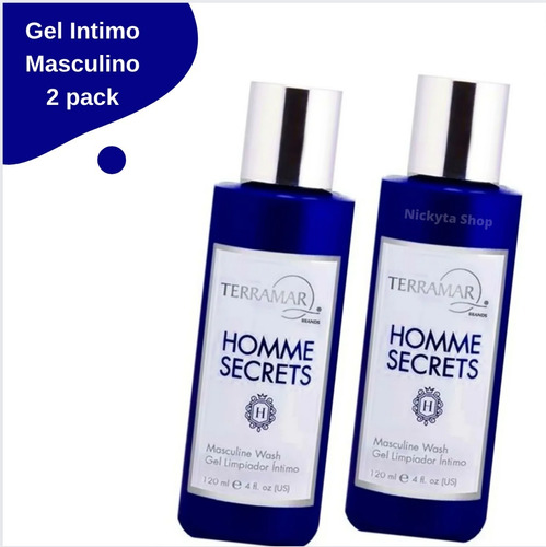 Gel Íntimo Masculino Terramar 2 Pack Secrets Masculino