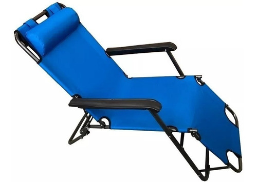 Reposera Plegable Playa, Jardin, Camping Reclinable 178 Caz