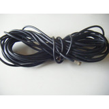 Rollo Cable Coaxial Rg 59 -10 Mts + Cable Rg6 C/ Conector 
