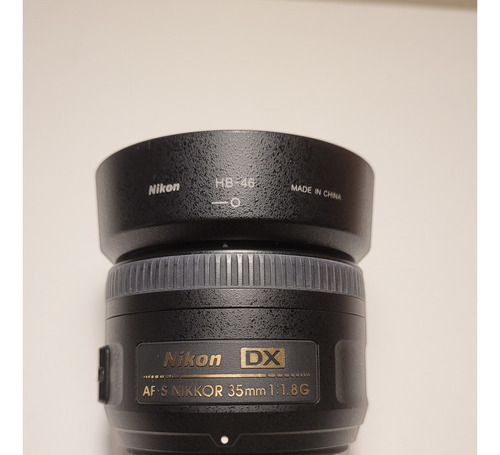 Lente Nikon Af-s Dx Nikkor 35mm F/1.8g Fijo Luminoso Oferta 