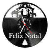 Relógio De Vinil Disco Lp Parede | natal