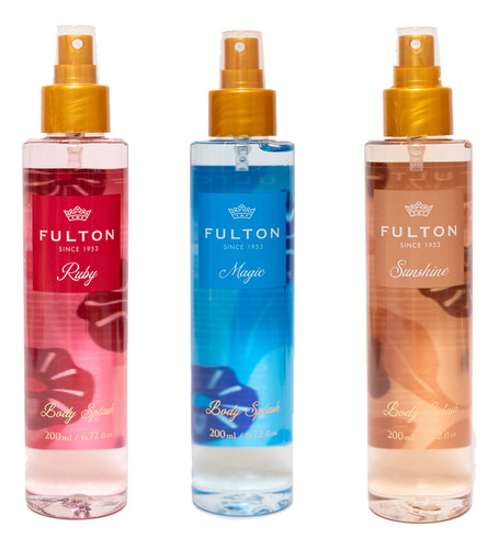 Body Splash Fulton Pack X 3 Verano 2024 - Nuevas Fragancias