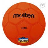 Balon De Balonmano # 3  Vulcanizado Caucho Naranja