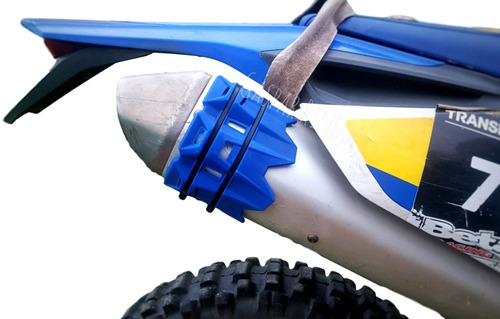 Cubre Protector Escape Silenciador Moto Silicona No Acerbis