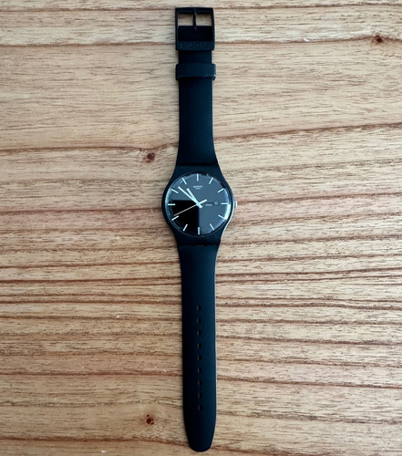 Reloj Swatch Negro - Casi Nuevo 