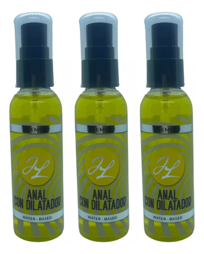 Pack 3 Lubricantes Anal Con Efecto Dilatador, Sexy, Hot.