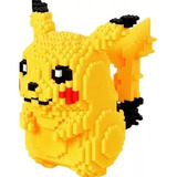 Pikachu Bloques Armables Pokemon Construcción Anime