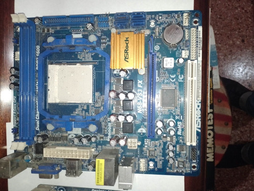 Placa Mother Asrock N68-vs3 Fx- Ddr3 1600 A Revisar- Reparar