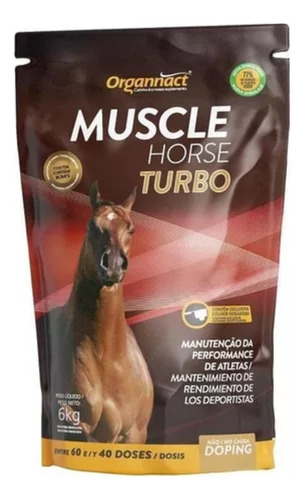 Muscle Horse Turbo 6kg Refil Box Pouch + Frete Grátis
