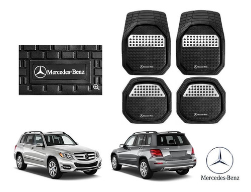 Tapetes Charola 3d Logo Mercedes Glk300 Glk350 2013 A 2015