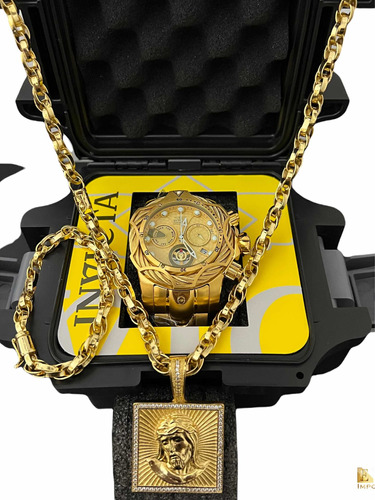 Relógio Invicta Venon 100% Original + Kit 8mm Banhado A Ouro