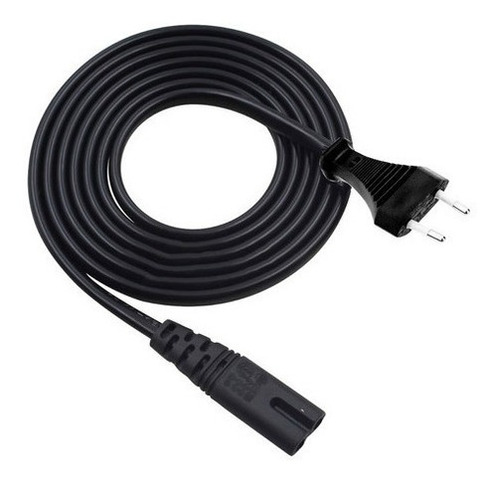 Cable De Poder Tipo 8 1.5 Mts En Blister 220v Electrolandia