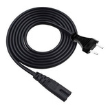 Cable De Poder Tipo 8 1.5 Mts En Blister 220v Electrolandia