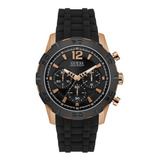 Reloj Guess Para Hombre W0864g2 Caliber 46mm Correa De