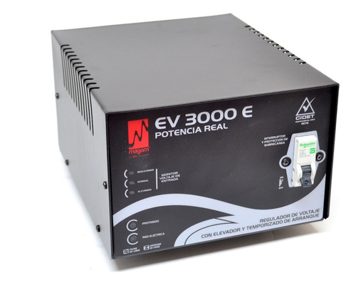 Regulador Estabilizador Elevador 3kva Ev-3000e Magom 110v Ac