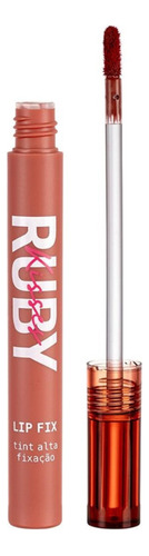 Lip Fix Ruby Kisses 2ml - Lip Tint Alta Fixação Matte Cor 02 So Fancy