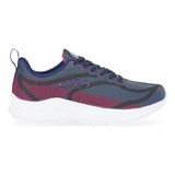 Zapatillas Olympikus Solar Running Azul Mujer Entrenamiento