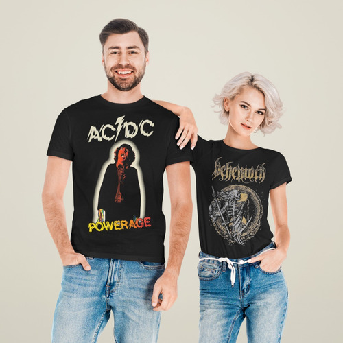Camiseta Rock Metal Ac Dc N7