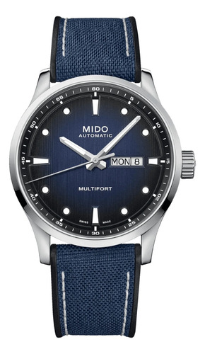 Reloj Mido Multifort M038.430.17.041.00 Azul Para Hombre